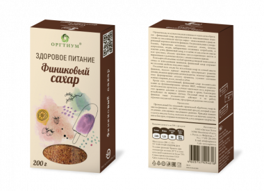 ОРГТИУМ Финиковый сахар 200г — 65fit