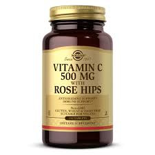 SOLGAR Vitamin C 500 mg with Rose Hips 100 tabs фото 1 — 65fit