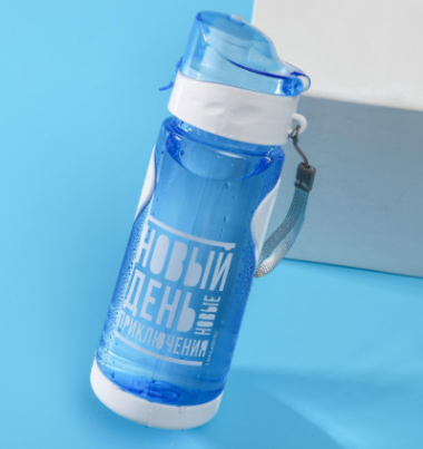 Бутылка для воды "Новый день", 600 мл   5237589 &mdash; 65fit