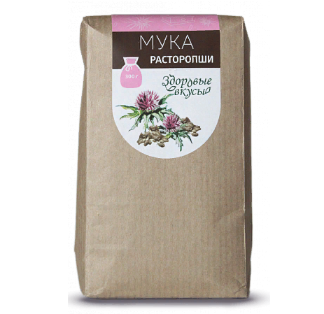 ЗДОРОВЫЕ ВКУСЫ Мука расторопши 350г фото 1 — 65fit