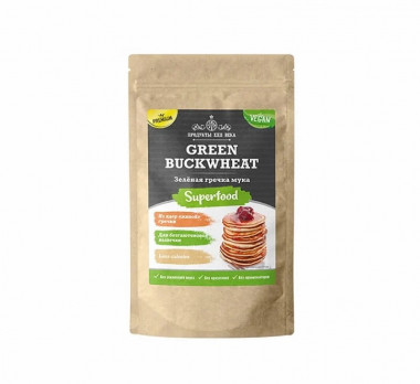 ПРОДУКТЫ XXII ВЕКА Зеленая греча мука 400г — 65fit