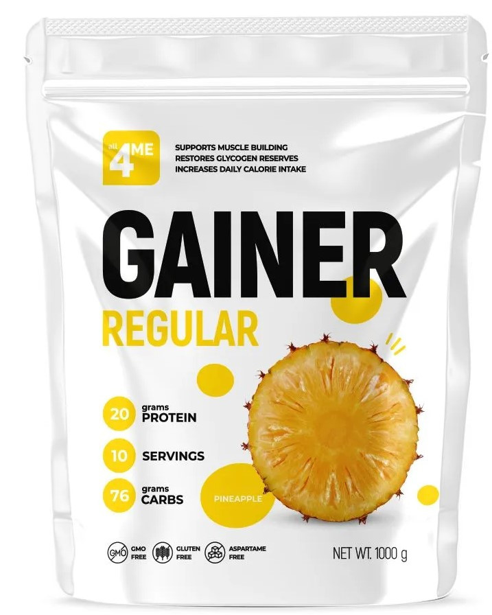 #ALL4ME Gainer Regular 1000g Ананас фото 1 — 65fit