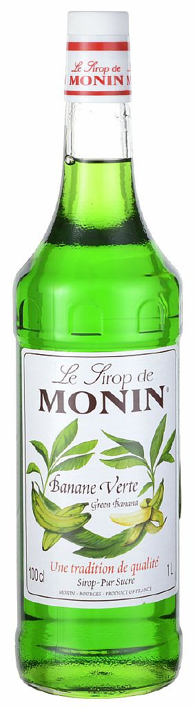 Сироп &quot;Зеленый банан&quot; стекло 1л (Монин) — 65fit