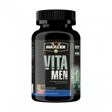 MXL.VitaMen90 tabs NEW DESIGN — 65fit