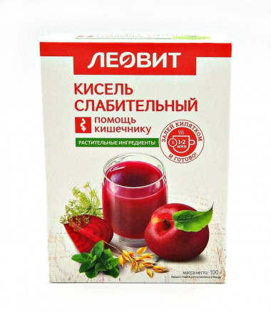 Кисель Слабительный 20гр/5шт, ЛЕОВИТ — 65fit