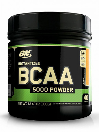 ON INSTANTIZED BCAA 5000 POWDER Orange │Апельсин 380 г — 65fit