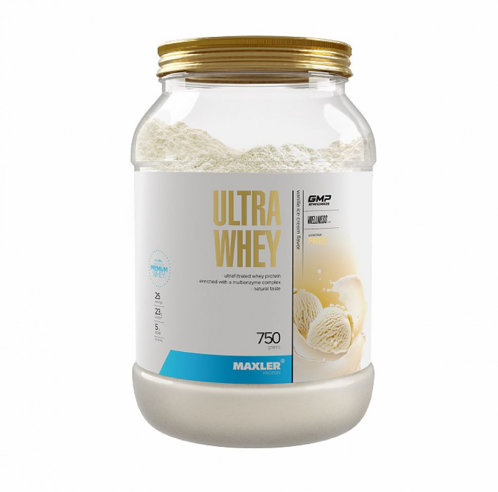 #Maxler Ultra Whey 750g Vanilla Ice Cream фото 1 — 65fit