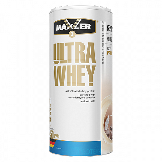 #Maxler Ultra Whey 450 Шоколад-кокосовые чипсы фото 1 — 65fit