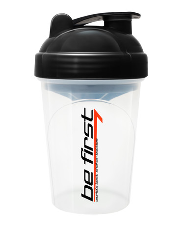 Спортивный шейкер прозрачный 500мл, BE FIRST — 65fit