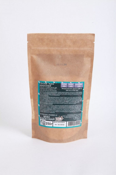 ЭКО-ЖИЗНЬ Мука кокосовая крафт 250г — 65fit
