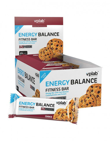 VPLAB ENERGY BALANCE Фитнес батончик &quot;Печенье&quot; 35г — 65fit
