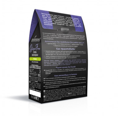 POLEZZNO Смесь для выпечки &quot;Блины шоколадные&quot; без глютена 300г — 65fit