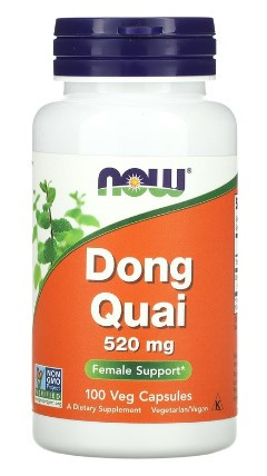 NOW Dong Quai 520 100 caps — 65fit