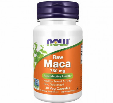 #NOW MACA  750mg 30 veg caps — 65fit