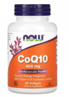 #NOW CoQ10 400mg 60 Capsules фото 2 — 65fit