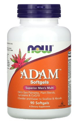 NOW ADAM Superior Men`s Multi 90 Softgels — 65fit
