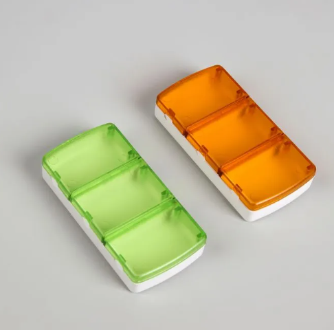 Таблетница 3секц 9,5*5*2см МИКС  3734585 фото 1 &mdash; 65fit