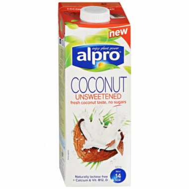 ALPRO Напиток кокосовый без сахара 1л — 65fit