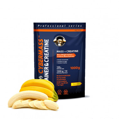 Cybermass Gainer+Creatine Банан 1000g — 65fit