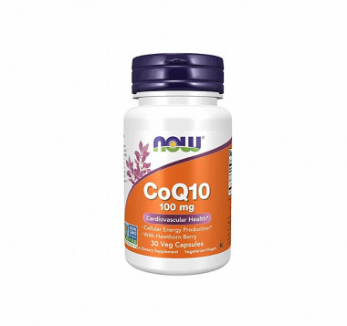 #NOW CoQ10 100 mg  50Capsules — 65fit
