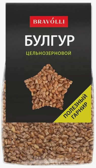 BRAVOLLI Булгур цельнозерновой 350гр фото 1 — 65fit