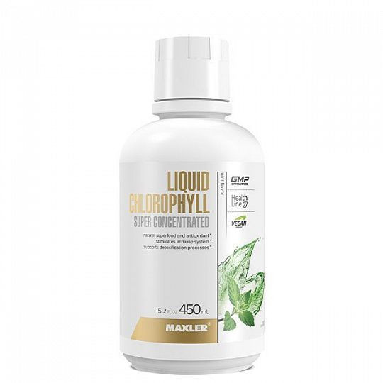 #MAXLER Chlotophyll Liquid Super Concentrated 450ml (Mint) фото 1 — 65fit