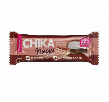 CHIKALAB Батончик глазированный &quot;Нуга со вкусом Тирамису&quot; 50г — 65fit