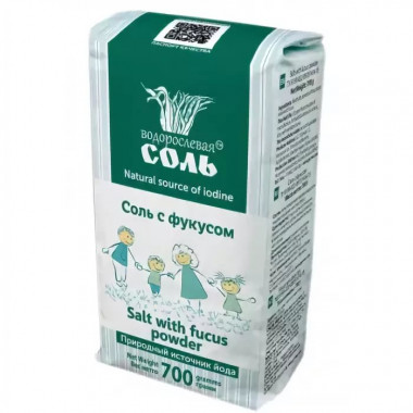 ВОДОРОСЛЕВАЯ СОЛЬ™ Смесь &quot;Соль с фукусом&quot; 700 г — 65fit