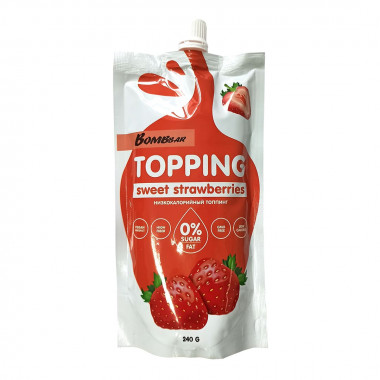 BOMBBAR Соус &quot;Клубничный&quot; 240 г — 65fit