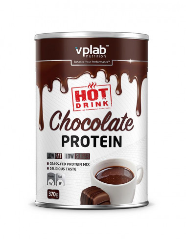 Hot Chocolate Protein 370г, VPlab — 65fit
