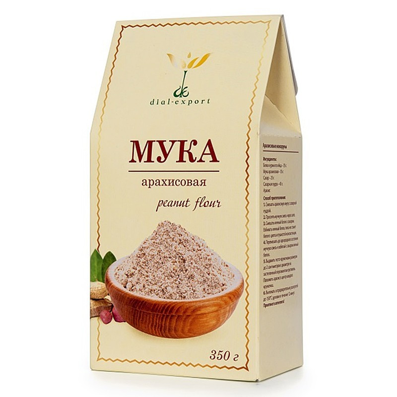 DIAL-EXPORT Мука арахисовая 350г фото 1 — 65fit