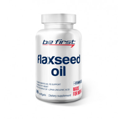 Flaxseed Oil  90капс, BE FIRST — 65fit