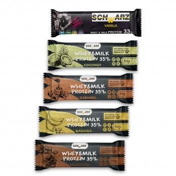 SCHWARZ Батончик PROTEIN 35% &quot;Кокос в йогуртовой глазури&quot; 50г — 65fit