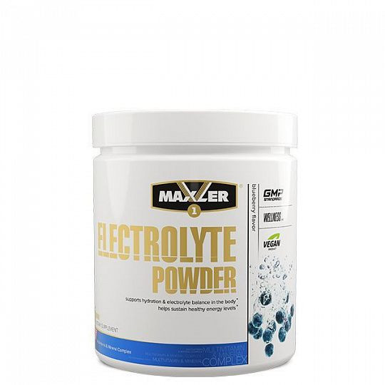 #MAXLER Electrolyte Powder 204g Natural фото 1 — 65fit
