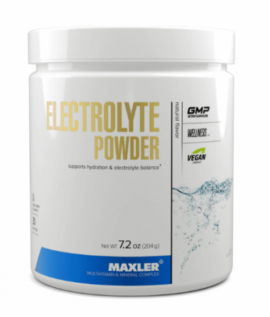 #MAXLER Electrolyte Powder 204g Natural — 65fit