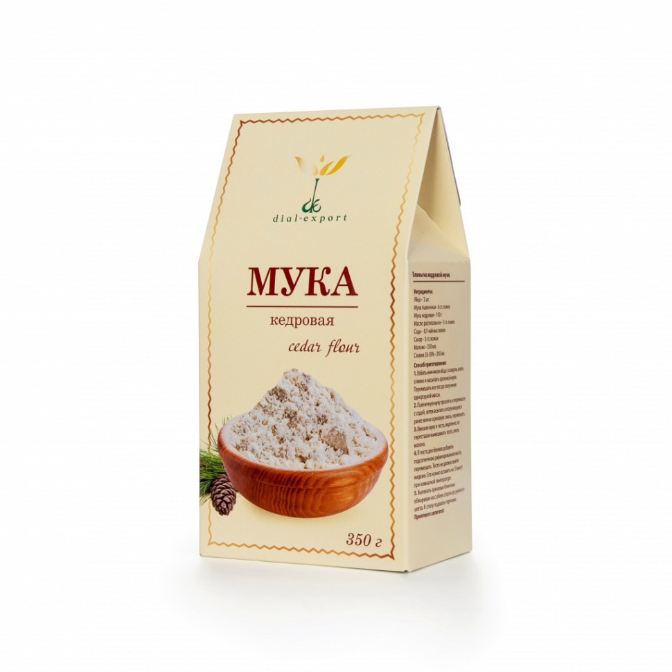 DIAL-EXPORT Мука кедровая 350г фото 1 — 65fit