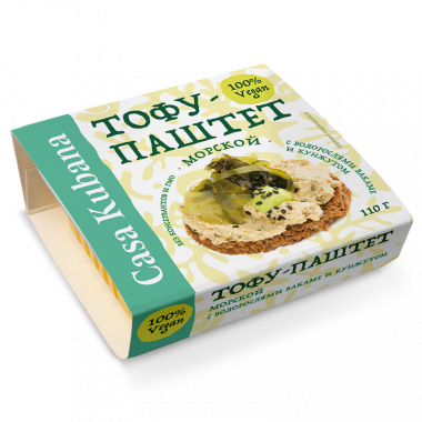 CASA KUBANA Тофу-паштет &quot;Морской&quot; 110г — 65fit