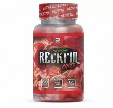 #2SN &quot;Reckful Shred&quot;  fat burner 60 caps — 65fit