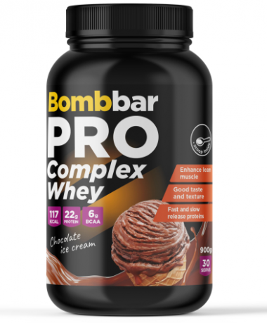 BOMBBAR Коктейль многокомпонентный Шоколадный пломбир 900г — 65fit