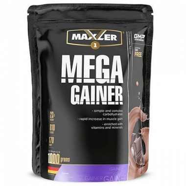 MAXLER Mega Gainer 1 kg.-Chocolate &mdash; 65fit