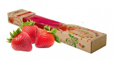 Мармелад из натур ягод на фруктозе Клубника 100гр — 65fit