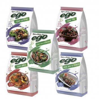 EGO Veg&amp;Gluten-free Соевое мясо Гуляш 80г — 65fit