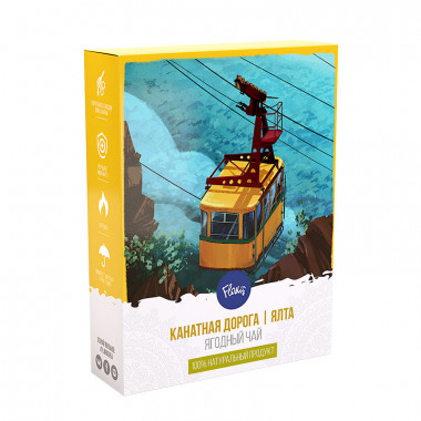 FLORIS Чай ягодный &quot;Канатная дорога │Ялта&quot; 40г — 65fit
