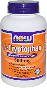 #NOW L-Tryptophan 500mg 120 caps — 65fit