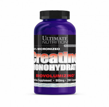 #Ultimate Creatine Monogidrate 900mg 200 Caps — 65fit