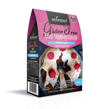 POLEZZNO Смесь для выпечки &quot;Черемуховый кекс&quot; 200г — 65fit