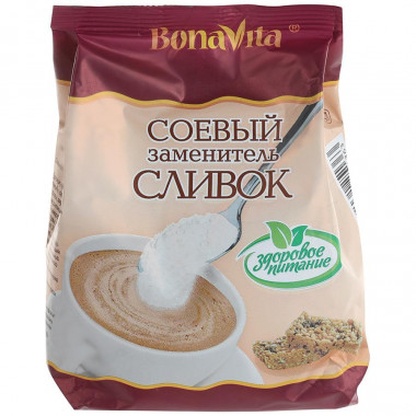 BONA VITA Заменитель сливок сухой соевый 350г/20 — 65fit
