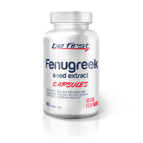 Fenugreek seed extract 90капс, BE FIRST фото 1 — 65fit