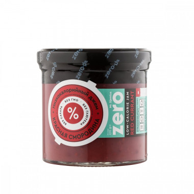 Mr.Djemius ZERO Джем низкокалорийный &quot;Красная смородина&quot; 270г — 65fit
