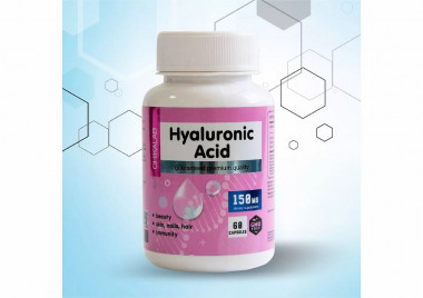 CHIKALAB Комплексная пищевая добавка &quot;Гиалуроновая кислота&quot; 60 капсул — 65fit